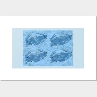 Blue crabs Posters and Art